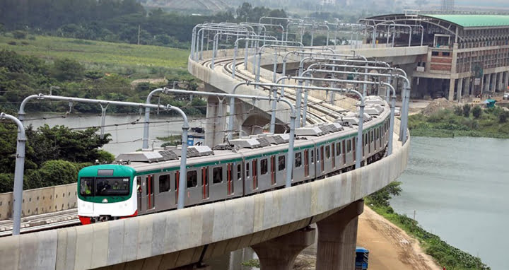 ৩৭ দিন পর চালু হলো মেট্রোরেল