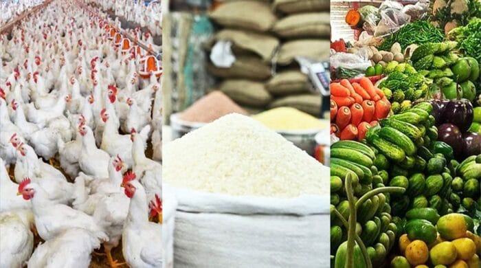 সবজিতে স্বস্তি, মুরগি ও চালের বাজার চড়া