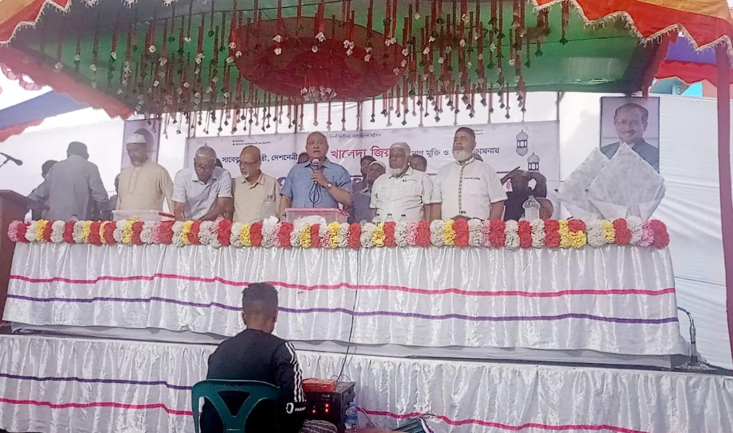 ৩১ দফা দাবিতে গনমানুষের ভাগ্য বদলের চাহিদা রয়েছে: নাসের রহমান