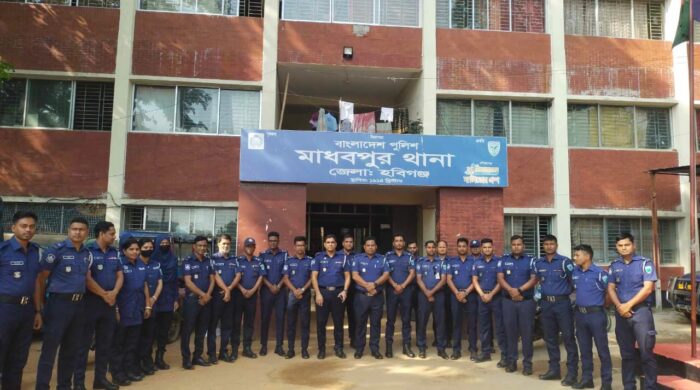 মাধবপুরে আইনশৃঙ্খলা ও যানজট নিয়ন্ত্রণে মহাসড়কে ওয়াচ টাওয়ার নির্মাণ 