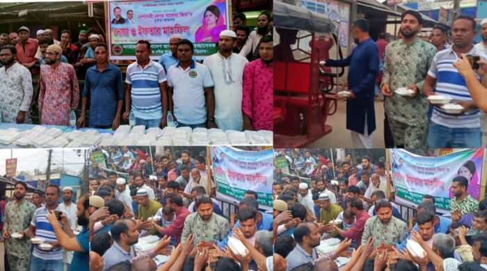 কুড়িগ্রামে স্বেচ্ছাসেবক দলের ইফতার মাহফিল